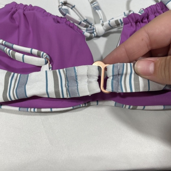 NWT Maaji [ Small ] Skyline Samatha Reversible Keyhole Tie Bikini‎ Top - Picture 9 of 12